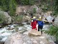 Dad and Tom - Mountain Stream